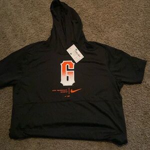 Brand New Nike San Francisco Giants City Connect Short Sleeve Hoodie - Size XL